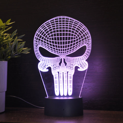 Acrylic Lamp The Punisher