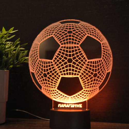 Acrylic Lamp Football