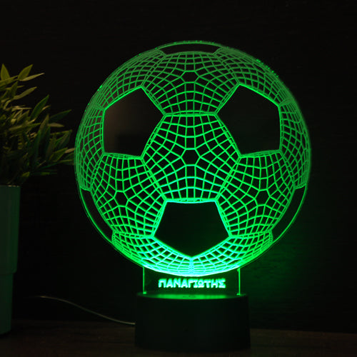 Acrylic Lamp Football