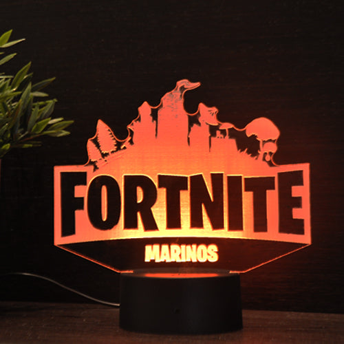 Acrylic Lamp Fortnite
