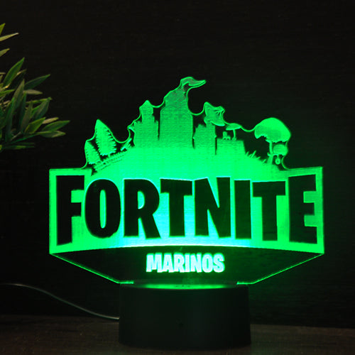 Acrylic Lamp Fortnite