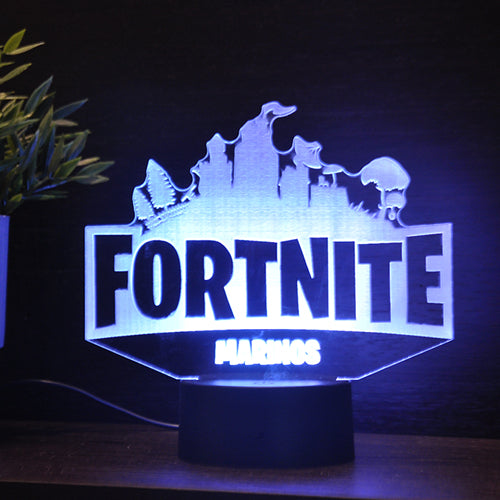 Acrylic Lamp Fortnite