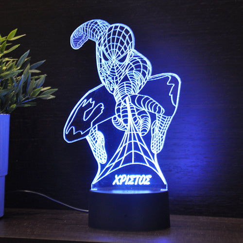 Acrylic Lamp Spiderman