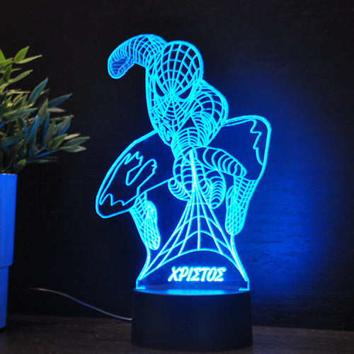 Acrylic Lamp Spiderman