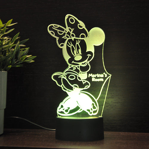 Acrylic Lamp Minnie