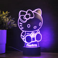 Acrylic Lamp Hello Kitty