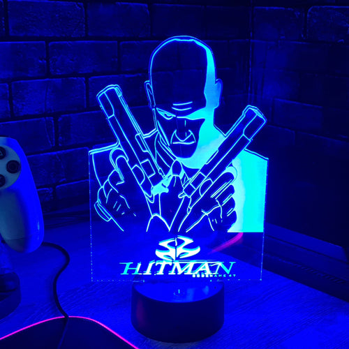 Acrylic Lamp Hitman