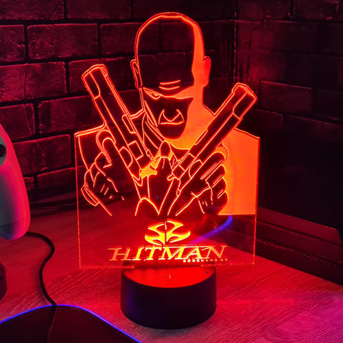 Acrylic Lamp Hitman