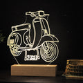 Acrylic Lamp Vespa