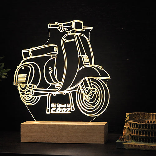 Acrylic Lamp Vespa