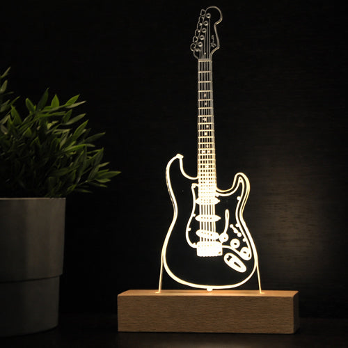 Acrylic Lamp Guitar