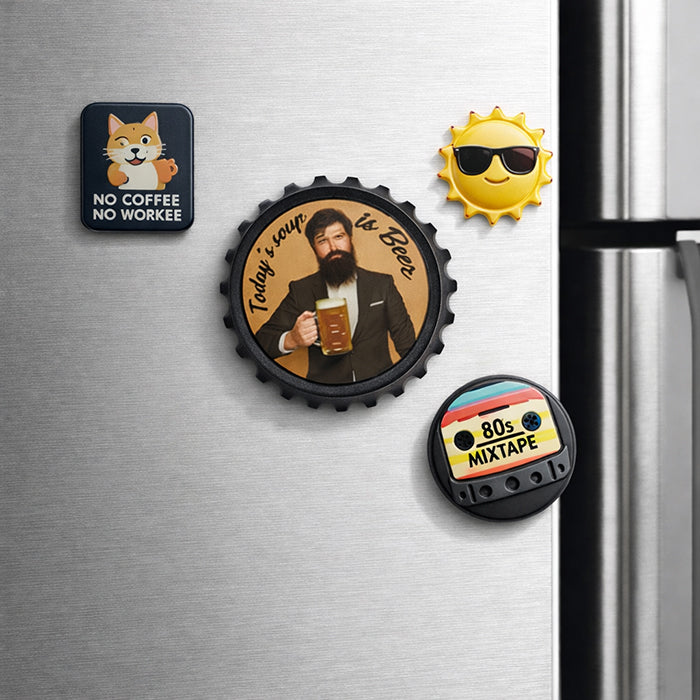 Fridge Magnet Bottle Opener