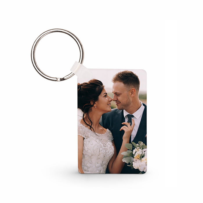 Keyring Acrylic Rectangle 4x6cm