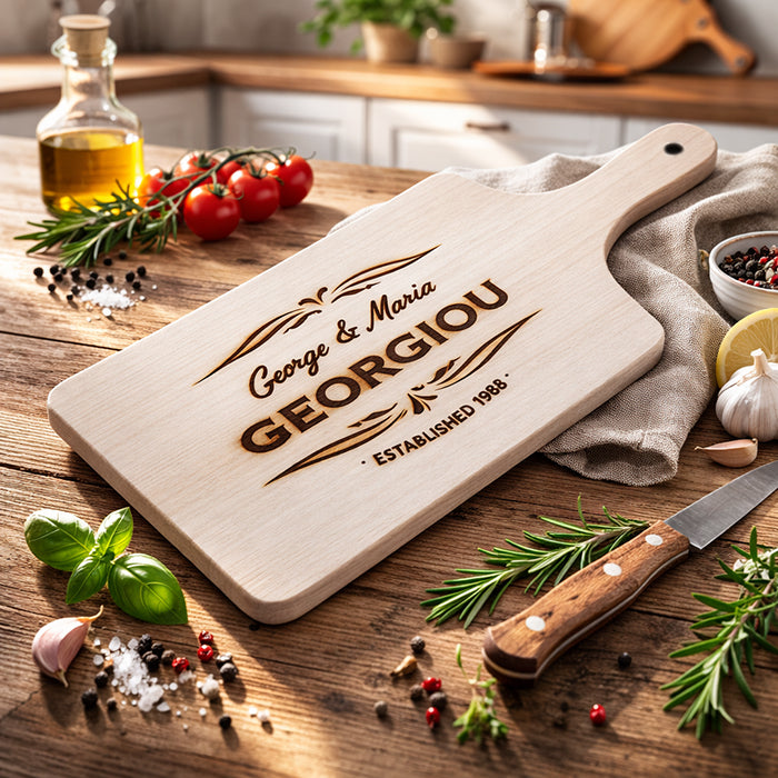 Cutting Board with Engraving