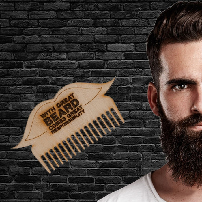 Beard Brush Wooden