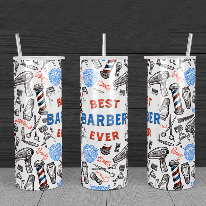 Stainless Steel Skinny Tumbler 20oz White