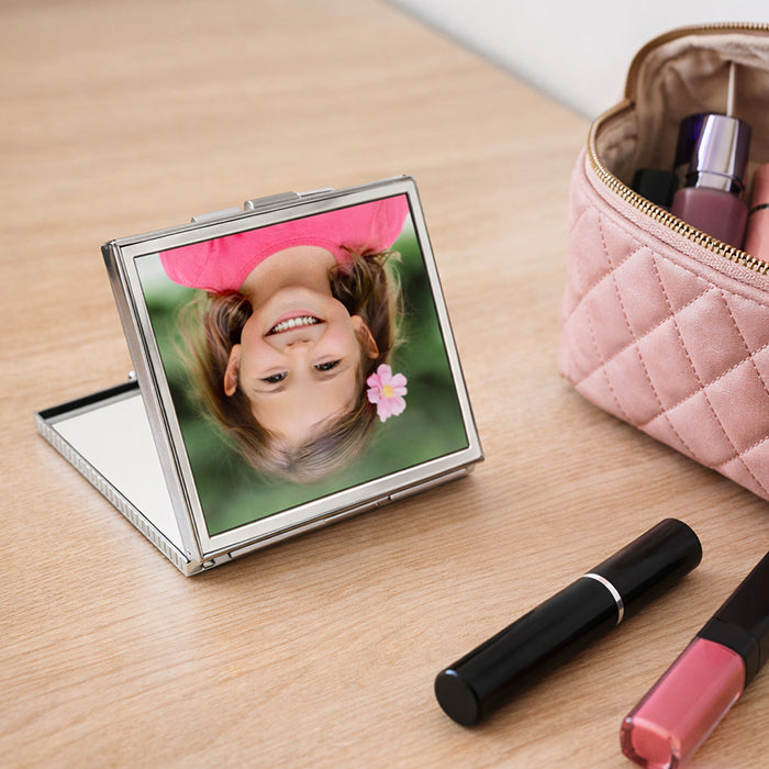 Compact Mirror Square for Ladies