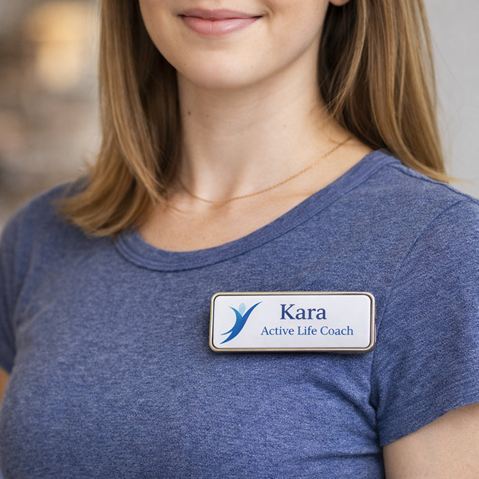 Name Badge with Magnet