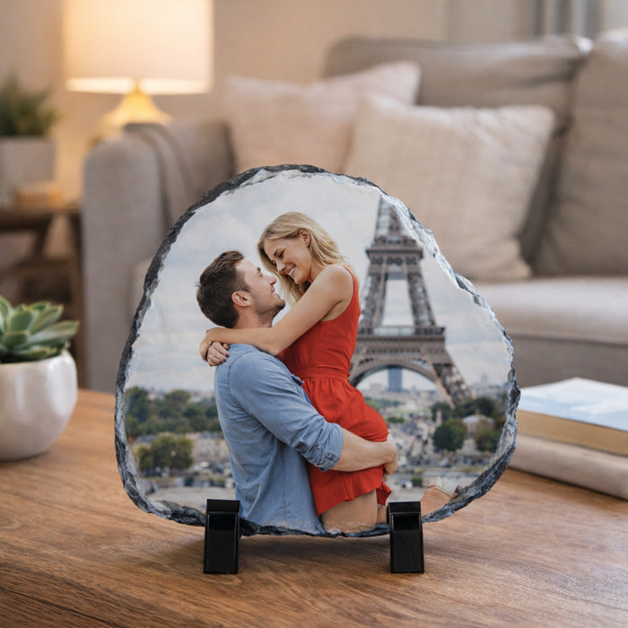 Photo Slate Heart