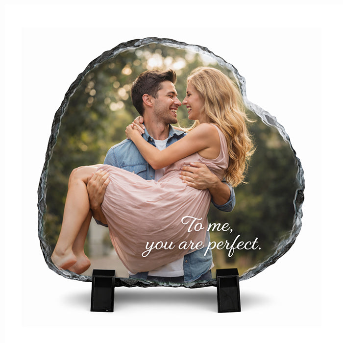 Photo Slate Heart