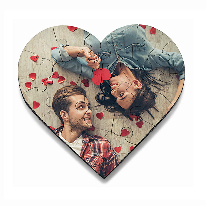 Puzzle Heart Hard Board (25pcs)